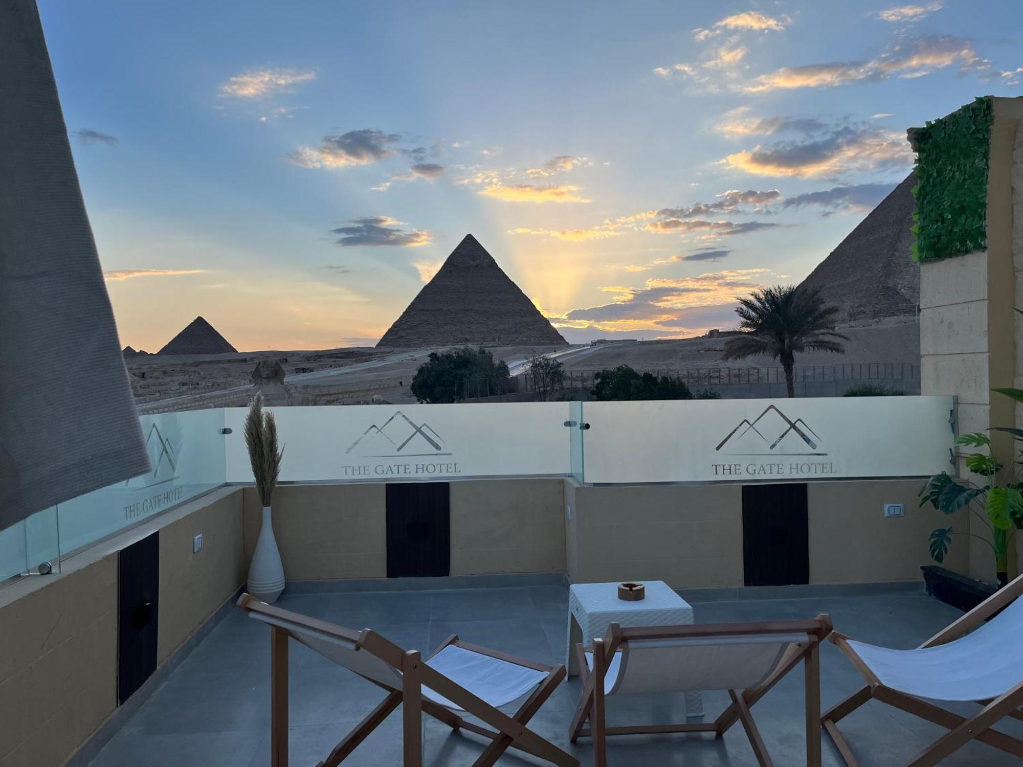 Отель The Gate Front Pyramids & Sphinx View *